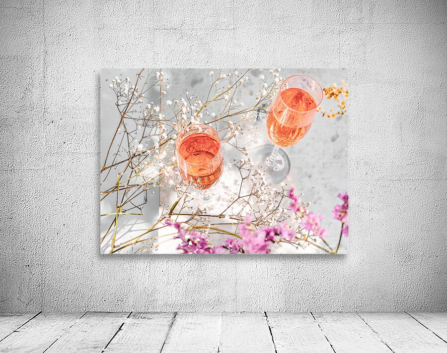 Peach bubbles I Wall Preview