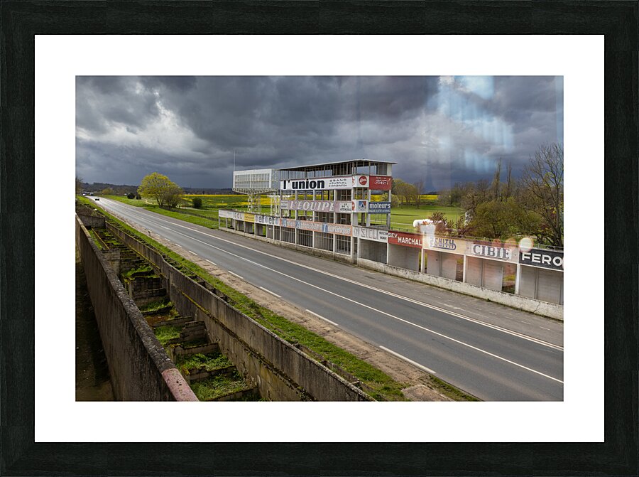Reims-Gueux Race Circuit France Picture Frame print