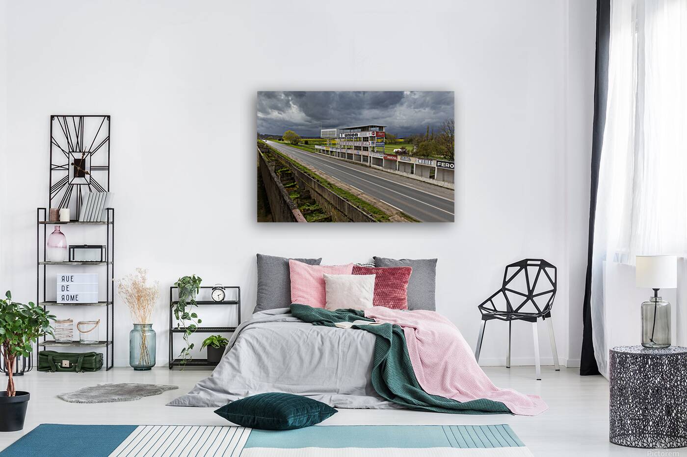 Reims-Gueux Race Circuit France Reproduction