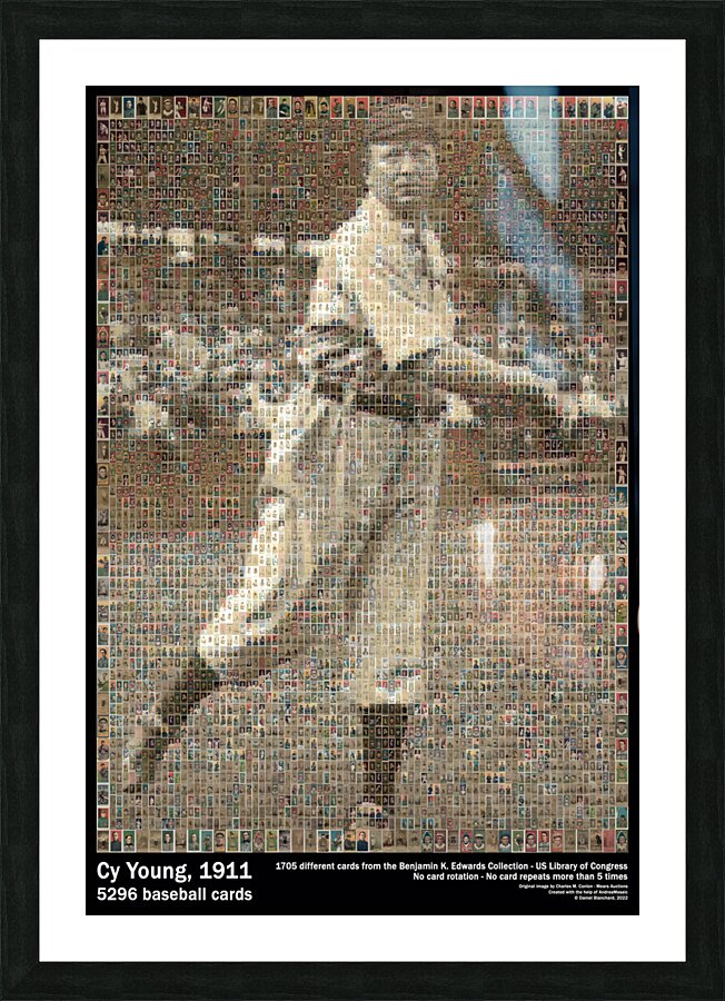 Cy Young 5296 Picture Frame print
