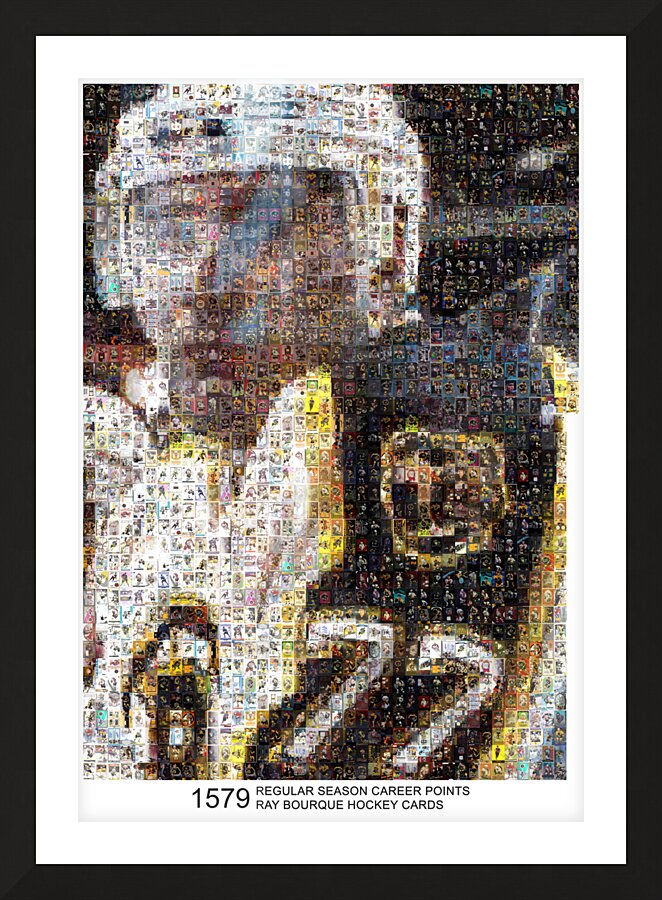 Ray Bourque 1579 Points Picture Frame print
