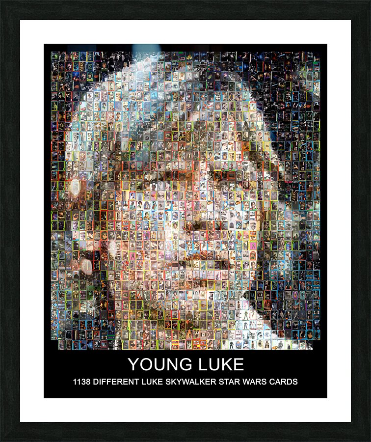 Young Luke Picture Frame print