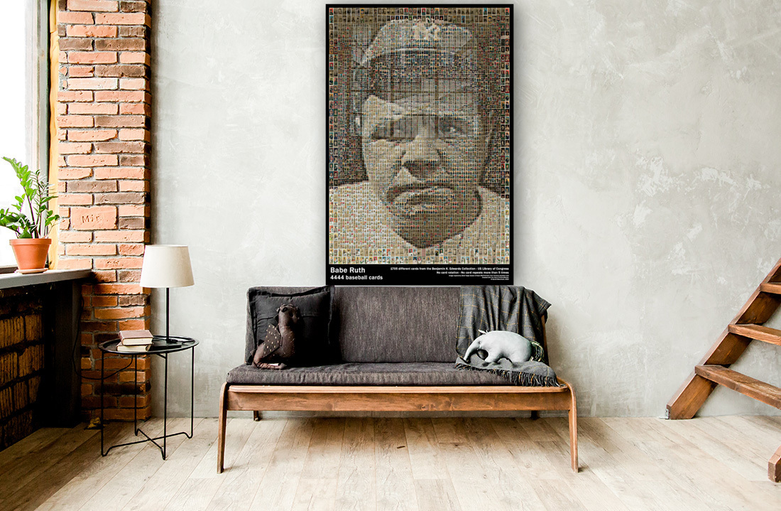 Babe Ruth   4444 Reproduction