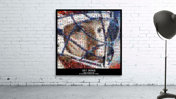 Patrick Roy 551 Wins Wall Preview
