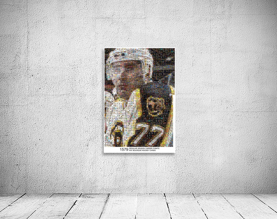 Ray Bourque 1579 Points Wall Preview
