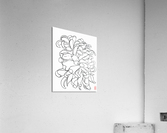 Mum White Background 1 Acrylic Print