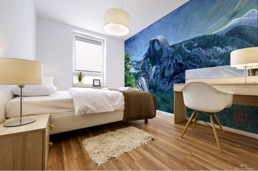 Always Face North Mural print
