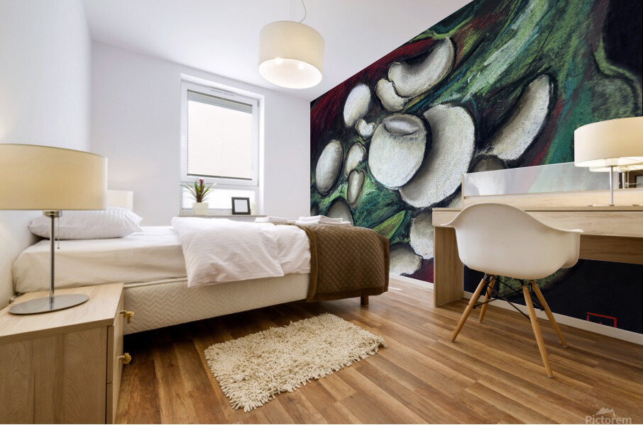 Pepper Pastel  Mural print