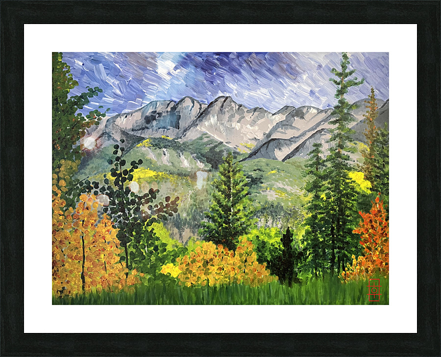 Telluride copy Picture Frame print