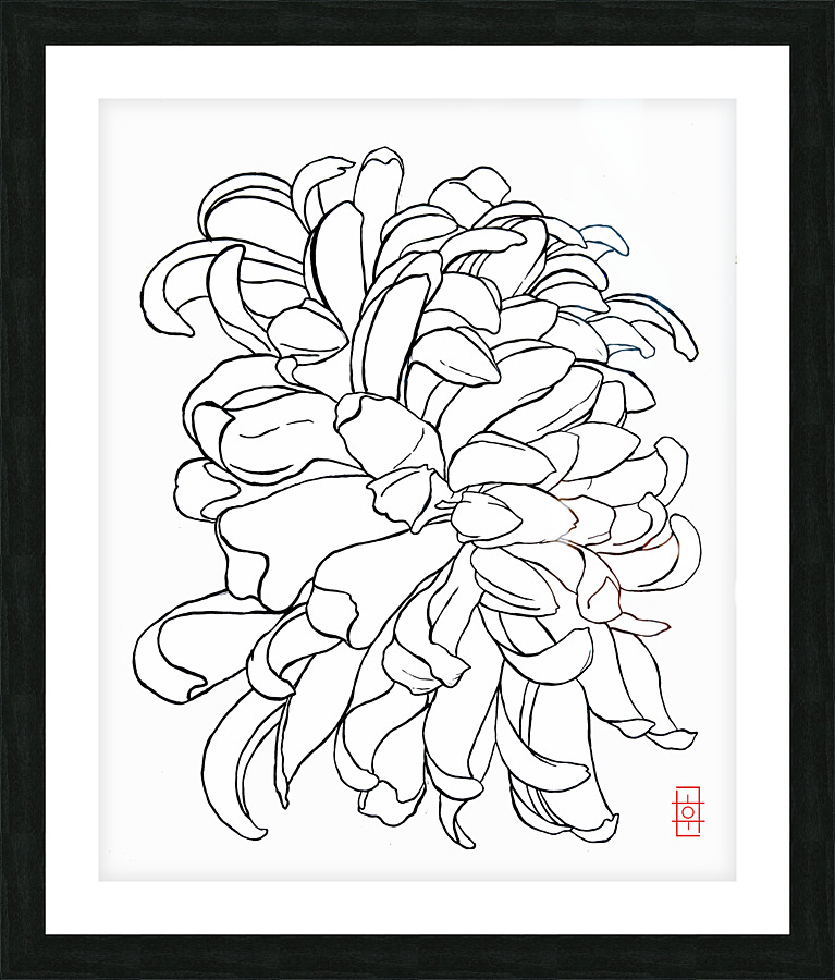 Mum White Background 1 Picture Frame print