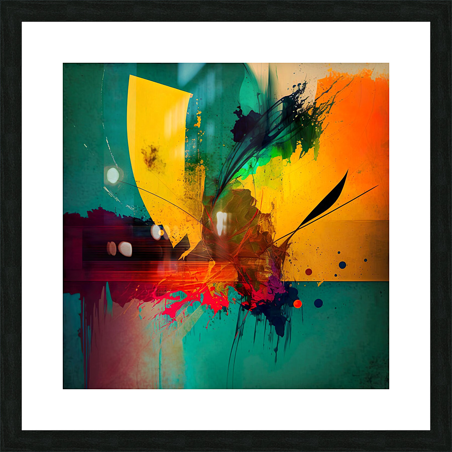 Collision Picture Frame Printing