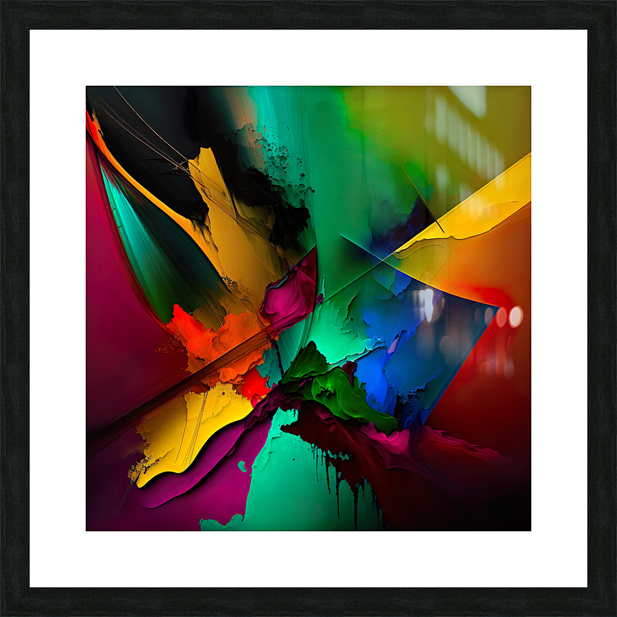 Intersections Picture Frame Printing