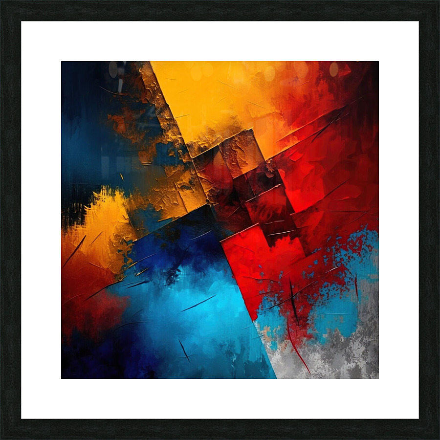 Stained Glass Picture Frame Printing