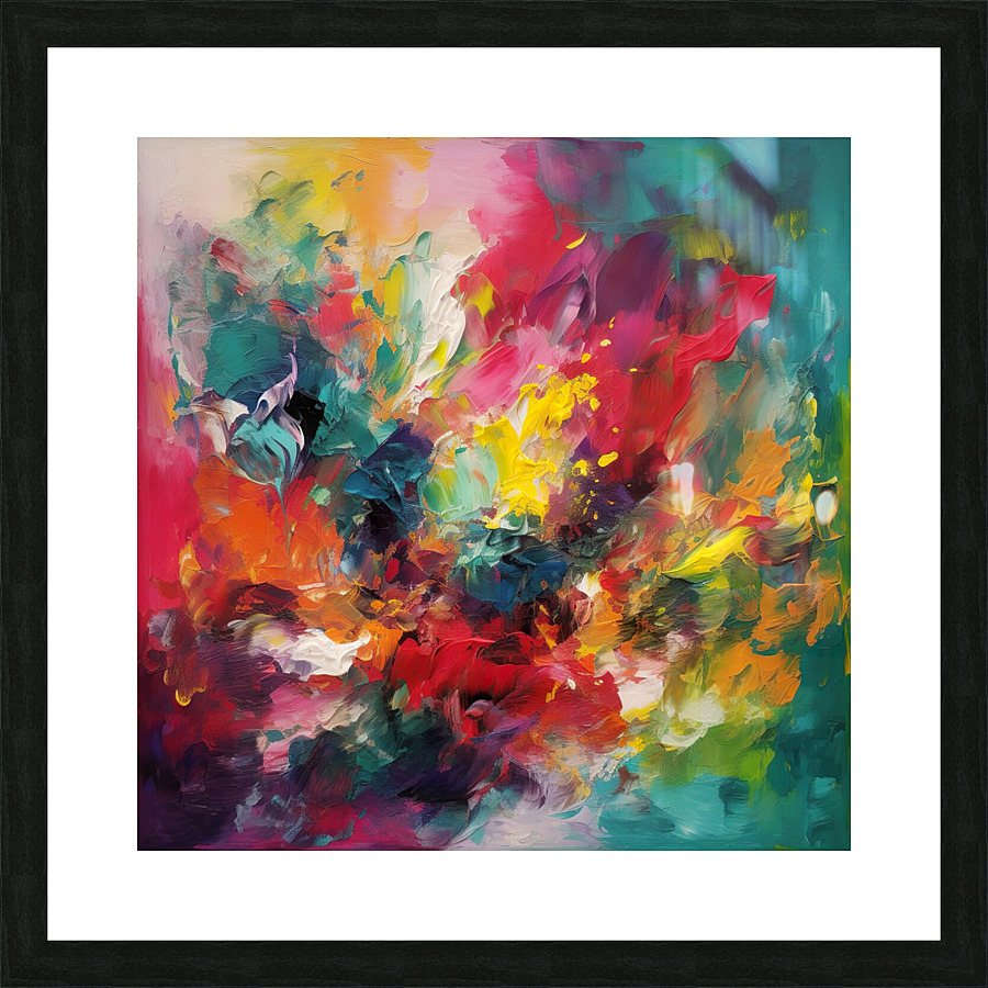 Smoke and Fire Picture Frame Printing