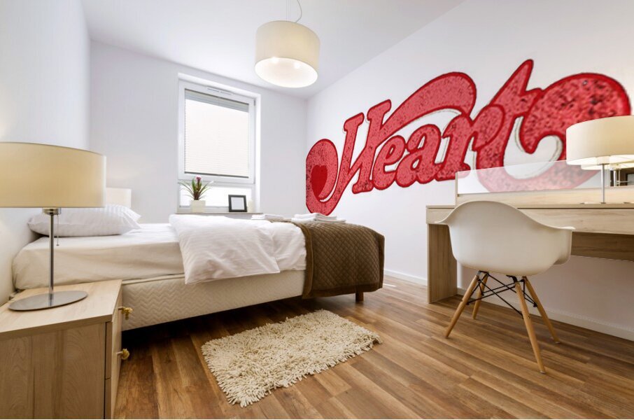 Heart Band 21 Mural print