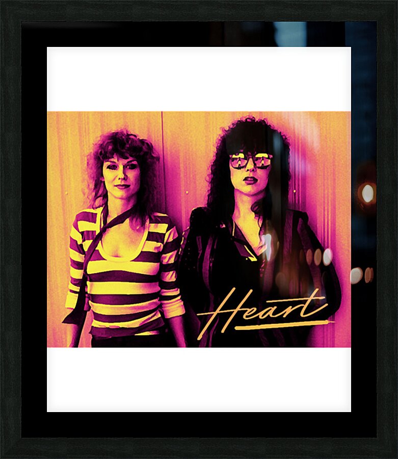 Heart Band 7 Picture Frame print