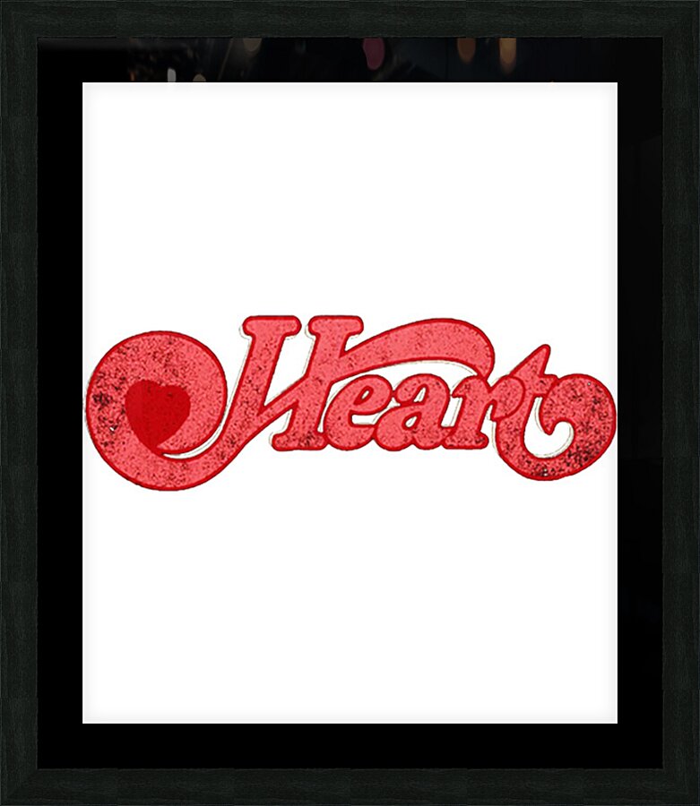 Heart Band 21 Picture Frame print