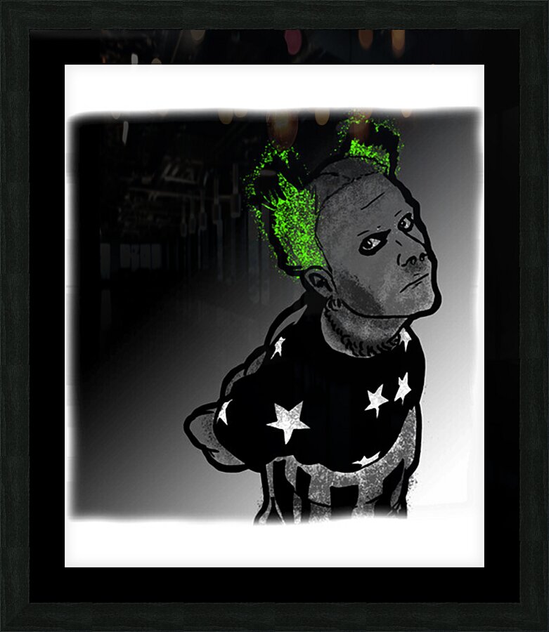 The Prodigy 47 Picture Frame print