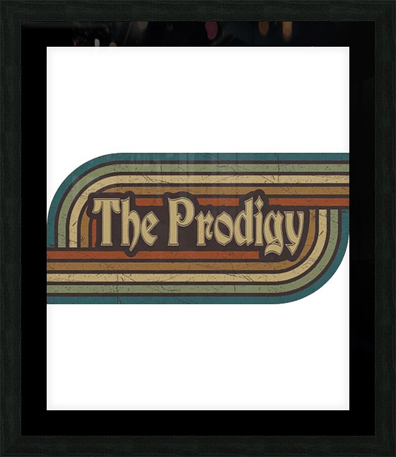 The Prodigy 9 Picture Frame print