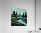 The Moonlit River Acrylic Print