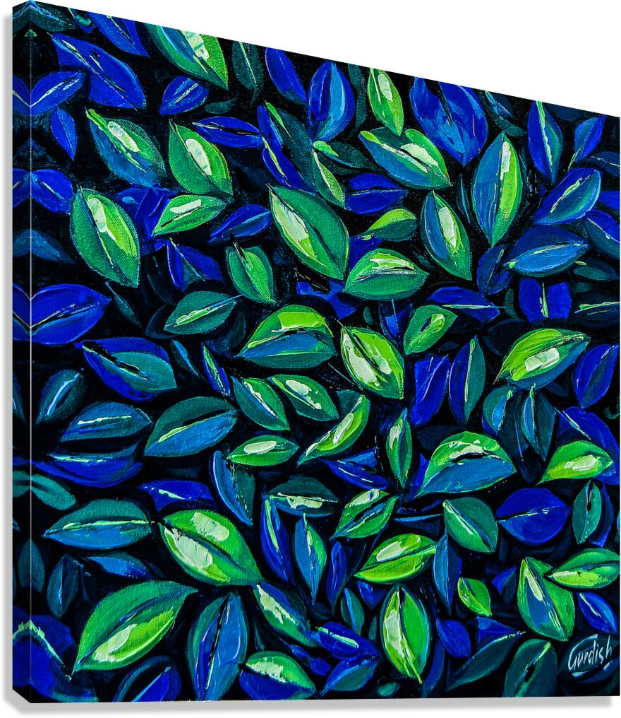 The Petal wall Canvas Print
