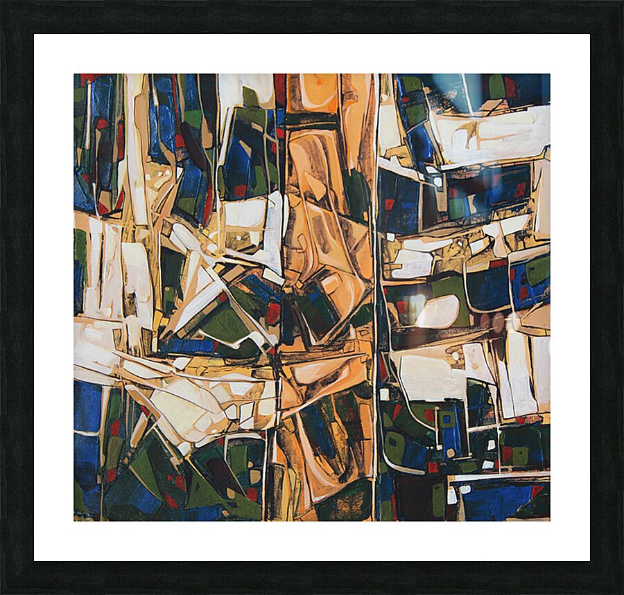 Abstract Landscape Art Picture Frame Printing