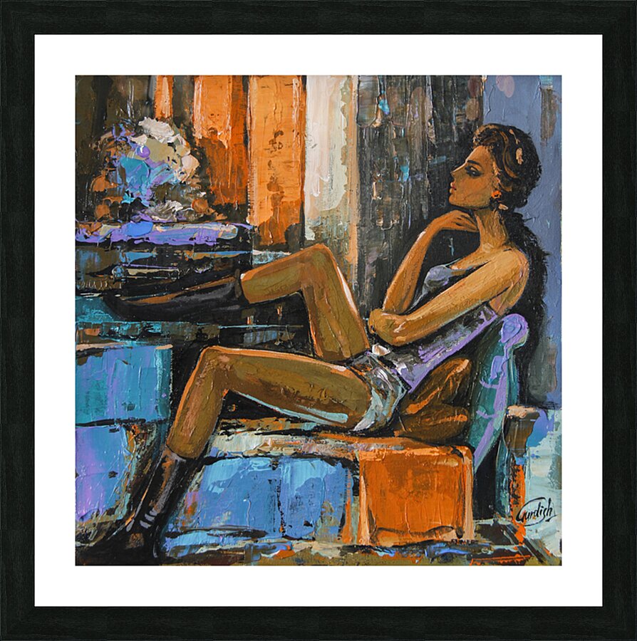 The Internal Thoughts Picture Frame Printing