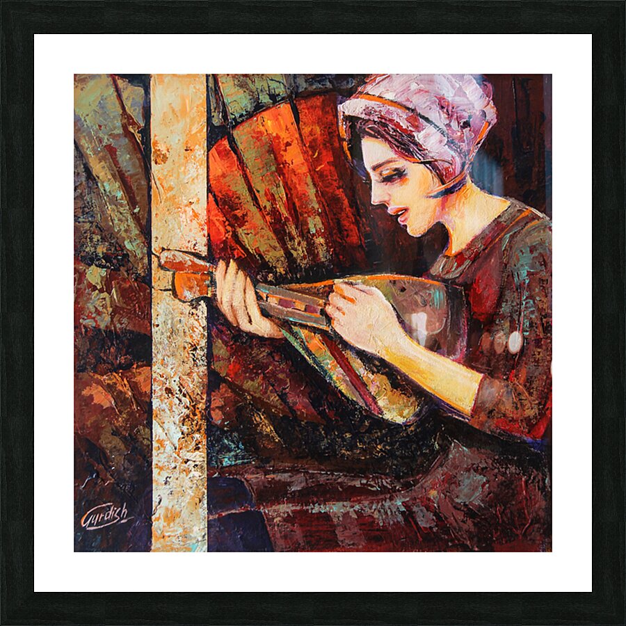 The Country Strings Picture Frame Printing
