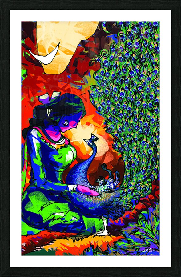 The Last Gaze Picture Frame Printing
