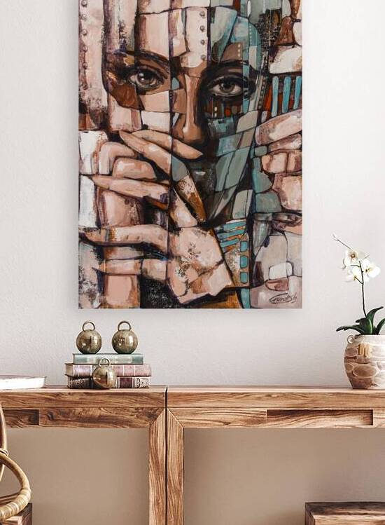 twinkling eyes  Figurative art by Gurdish Pannu India