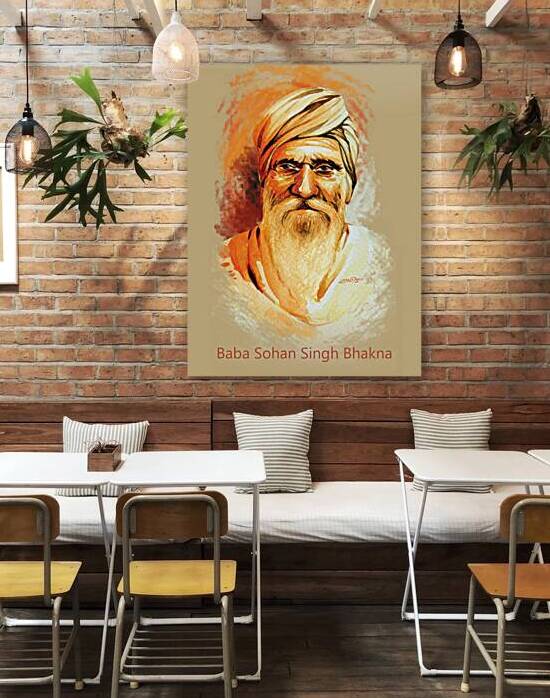 baba sohan singh bhakna by Gurdish Pannu India