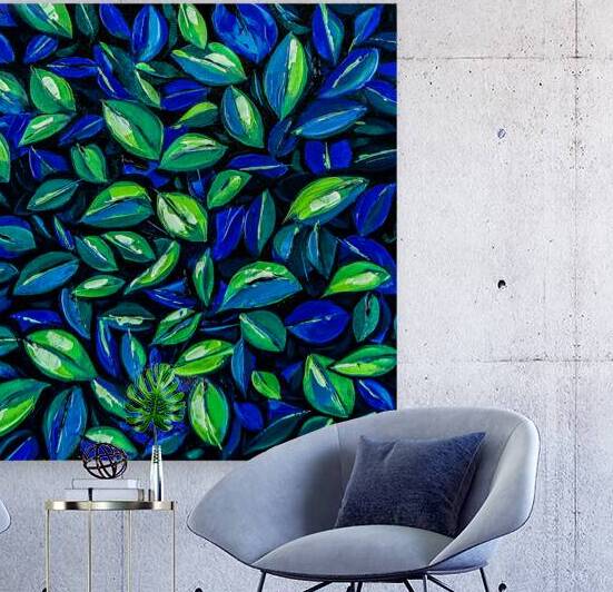The Petal wall by Gurdish Pannu India