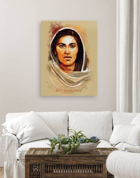 BiBi gulab kaur by Gurdish Pannu India