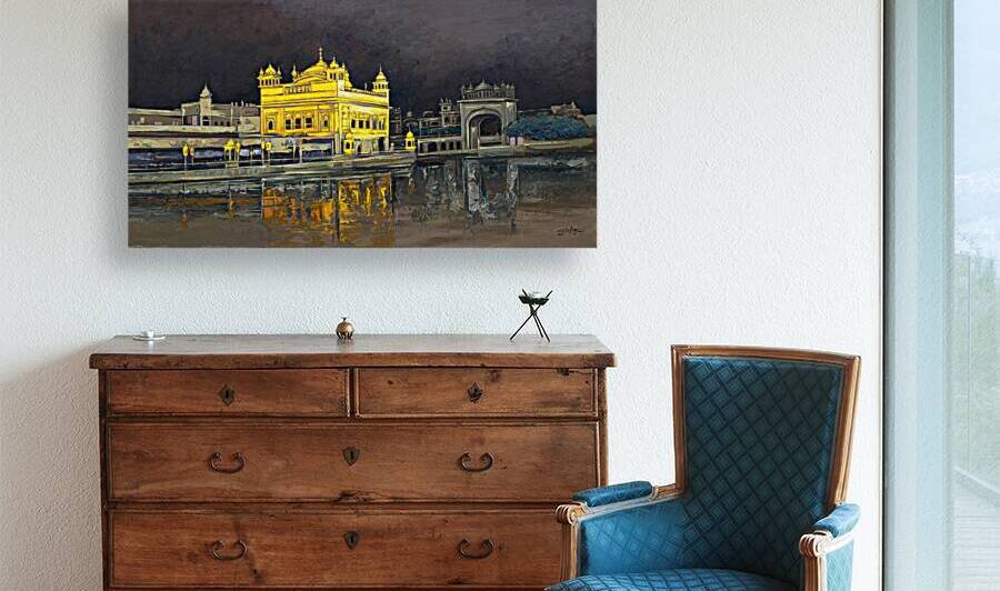 The golden temple amritsar by Gurdish Pannu India