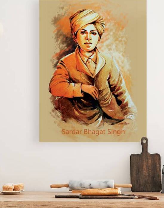 sardar bhagat singh by Gurdish Pannu India