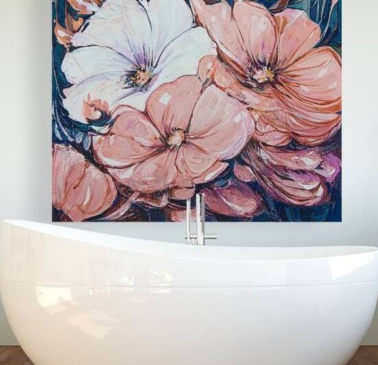 Spring Bloom Art by Gurdish Pannu India