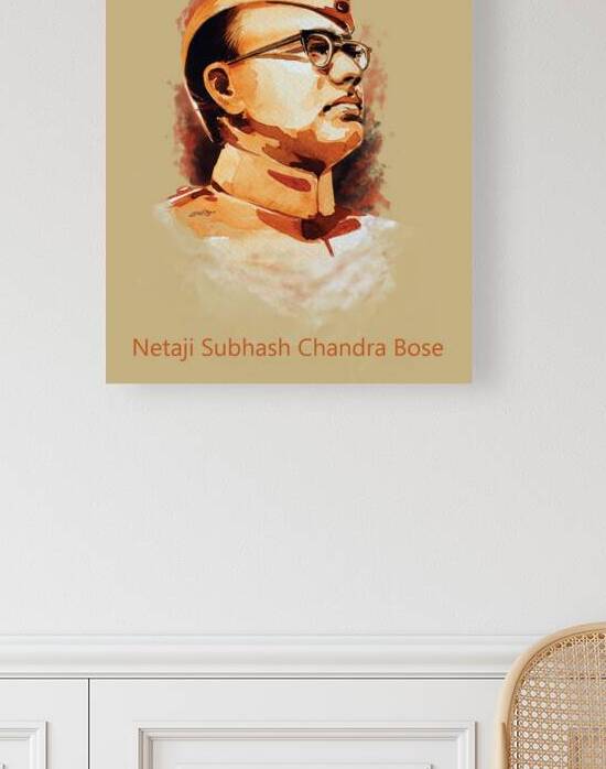 Netaji Subhash Chandra Bose by Gurdish Pannu India