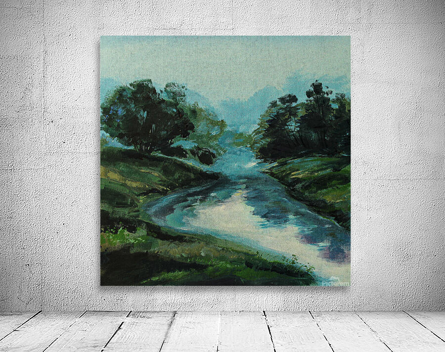 The Moonlit River Wall Preview