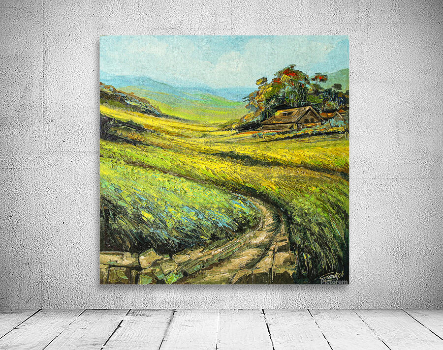 Blooming Grassland Wall Preview