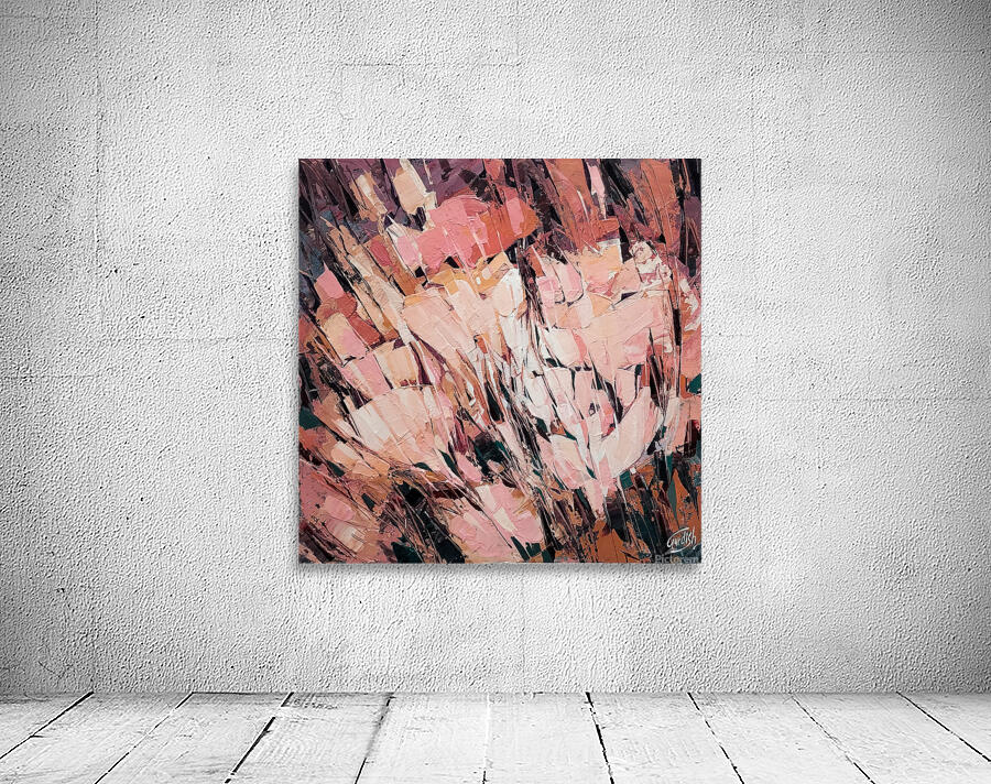 Soft Dancing Petals Wall Preview
