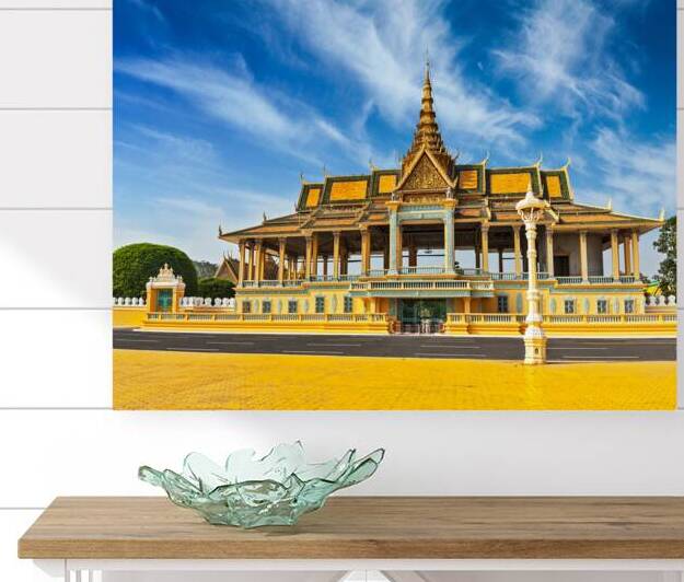 Royal Palace complex in Phnom Penh by Dmitry Rukhlenko