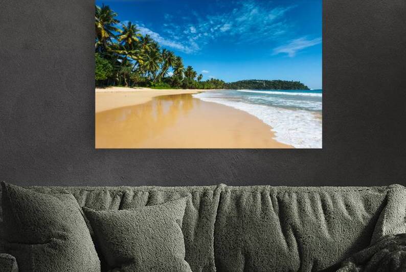 Idyllic beach. Sri Lanka by Dmitry Rukhlenko