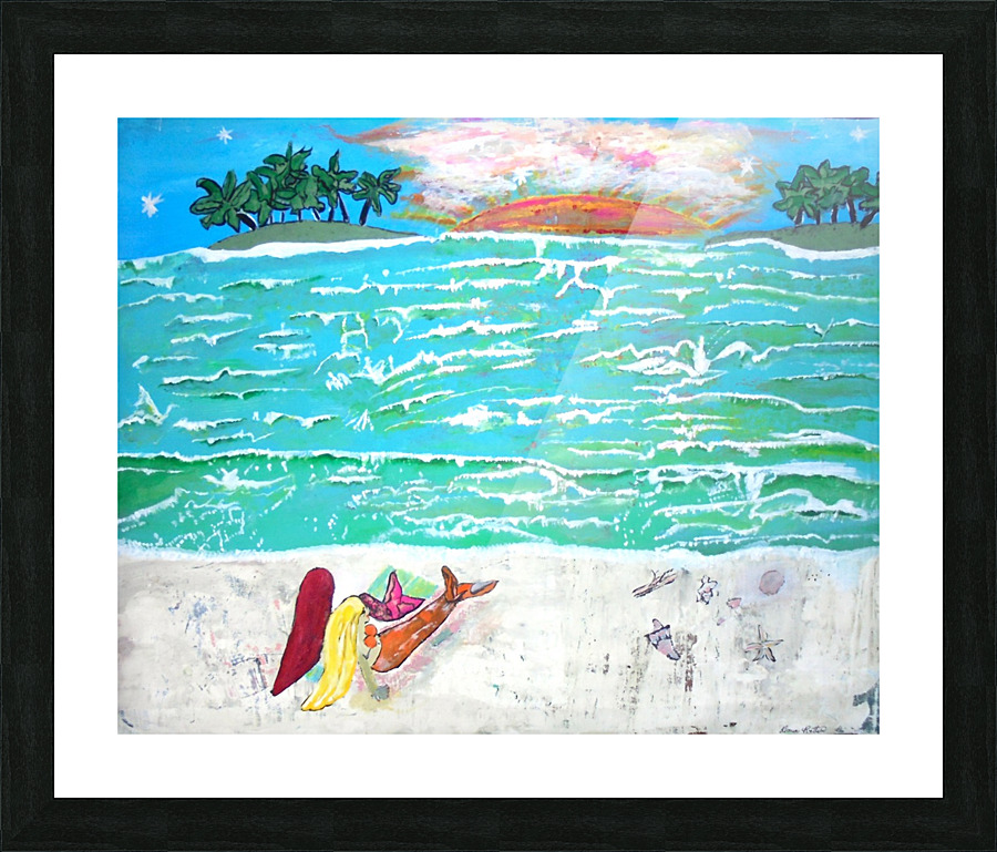 Mermaids Picture Frame print