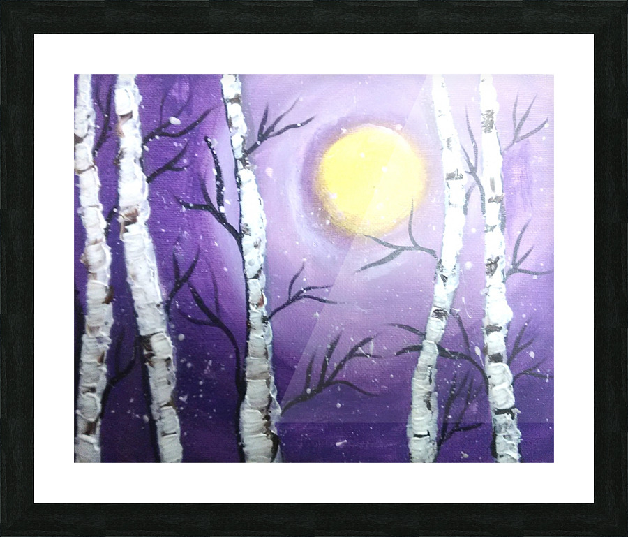 Birch Trees Picture Frame print