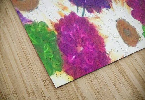Purple Mums dawnrettew puzzle