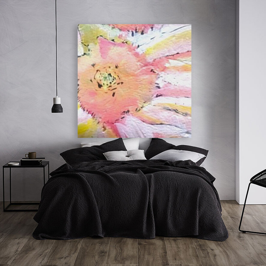 Pink Flower Reproduction