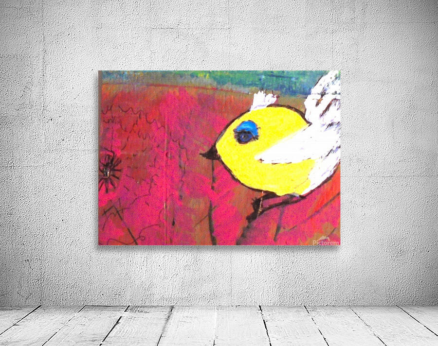Yellow Bird Wall Preview