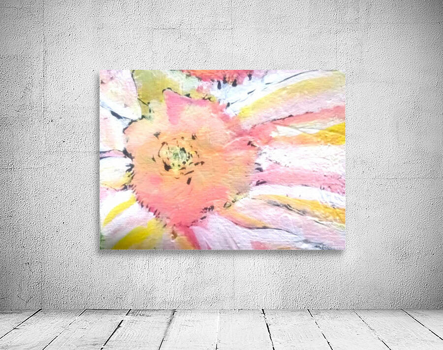 Pink Flower Wall Preview