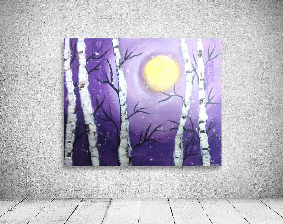 Birch Trees Wall Preview