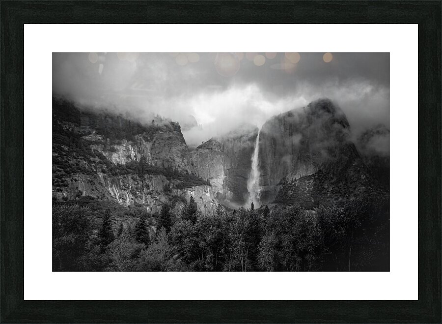 Yosemite Falls Print Picture Frame print